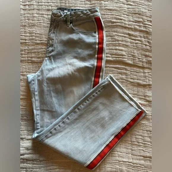 A Loves A Side Ribbon Flare Denim - Picture 5 of 6